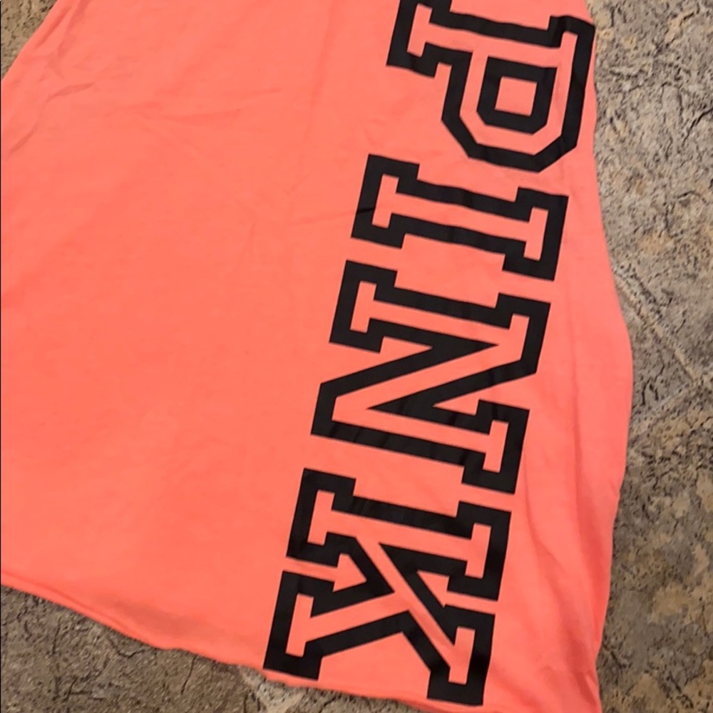 VS Pink women’s size S v neck racer back tank - Picture 2 of 5